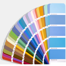 칼라칩 컬러카드 페인트 옷감 코팅 광택 칼라 색깔 표
