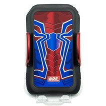 마블 모닝/뉴모닝 마블정품 차량용 초고속 무선충전 자동 핸드폰거치대, 스파이더맨