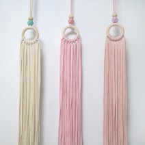 토마토맘 머리핀정리대 미니 우드링 헤어핀홀더