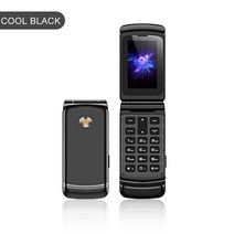 f1 푸시 버튼 전화 미니 플립 전화1.08quot 단일 SIM 핸즈프리 무선 블루투스 다이얼러 소형 휴대 전화 셀룰러, 기준, 검은 색