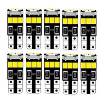10x 자동차 W5W T10 LED 라이트 벌브 lexus CT200h LX470 LS430 IS350 is250 rx330 gs300 gx470, 한개옵션1, 01 White