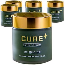 김정문알로에 라센스 로에 큐어 플러스 크림, 80g, 5개