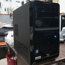 TG컴퓨터 케이스 파워 DVD 중고 CASE 윈7 라벨 CASE