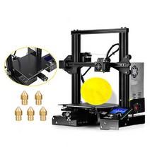 [ENGWE] Creality Ender-3 가정 상업 양용 고밀도 금속 DIY 3D프린터, Ender-3 DIY 3D프린터