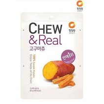 청정원 츄 앤 리얼 고구마츄, 60g, 30개