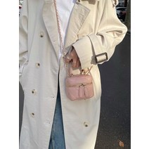 소프트 연애대전 여미란 블랙 미니 숄더백 데이트 크로스백 핸드백 여성용 빈티지 캐주얼 핸드폰백 검정색 버킷백