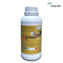 비에스그린골드 식물비료 화분 식물영양제 미네랄 텃밭 주말농장 잔디 소나무비료, 비에스그린골드500ml, 1개