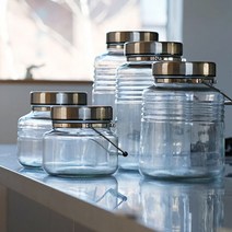 [ADERIA] 아델리아 MC 컨테이너 유리 저장병, 1L