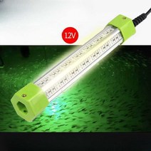 수중 집어등 낚시 선상 오징어 갈치 고등어 반 300w, 12V300와트 녹색(10미터 케이블)