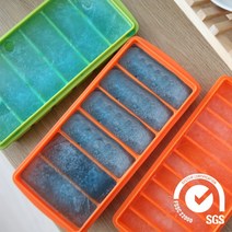 믿고쓰는!! 스틱얼음트레이 여름 홈카페 국내생산 스틱형 실리콘 얼음트레이 6홀 얼음얼리기 실리콘얼음트레이 스틱얼음