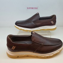 천연가죽의 부드러움 쿠션업!! 남성 캐주얼 경량 슬립온 PFAFHL048BR