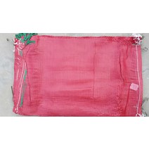 재활용 그물망 페트병분리수거 분리수거망 쓰레기망, 40x70 레드 100장