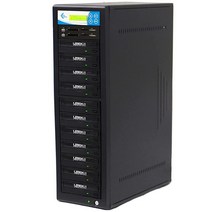 EZ DUPE 1~2 미디어 미러 플러스 블루레이 복제기 - 플래시 미디어 (SD CF USB) 및 디스크 (BD-R DVD CD) - 1 미디어 / 2 블루레이 DVD CD 디스, 1 to 10