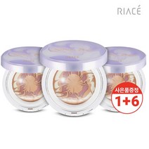 리아체 브릴리언트 세럼 밤 팩트 본품 11g + 리필 11g + 물방울퍼프 4개 + 아이브로우펜슬 1개, 21호, 그레이브라운