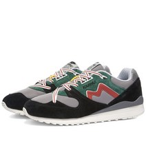 Karhu Synchron ssic - 제트 블랙 & 핫 소스