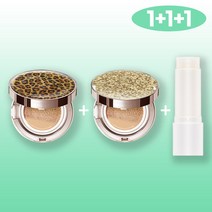 미스트[건성]쿠션2개+워터밤1개 [15g+15g+10g] 스타일71 미스트 60%세럼 쿠션 트윙클라 [건성 피부 추천], 1개, 레오파드21호+골드다이아글리터21호(건성)+워터밤
