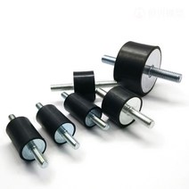 1pcs 고무 마운트 진동 방지 M3 M4 M5 M6 이중 수나사 사일런트 블록 아이솔레이터 댐퍼 직경 8mm-30mm VV, 09 M6x18mm 20x10mm