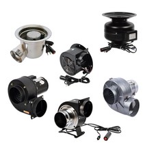 고깃집 고기집 배기 파이프 시로코 휀 팬 기름받이 환기구 닥트 모터 연결 환풍기 송풍기 후드, 02.구리 색상 75 와트 팬