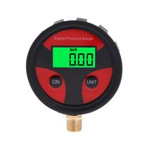 압력게이지 고정밀 디지털 타이어 공기 압력 게이지 0-200PSI LCD 자동차 트럭 오토바이용 LED 라이트, 04 With Backlight