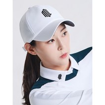 [빈폴골프] [NDL라인] 공용 화이트 스탠다드 볼캡 BJ218BM311