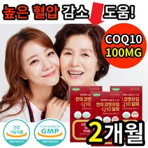 코큐텐 큐엔자임 코엔자임q10 코엔자임 코엠자임 코엔자이 큐텐 q10 큐10 코큐10 COENZYMEQ10 100mg 건강 기능식품 프리미엄 영양제, 60캡슐x1박스 2개월분