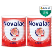 노발락 프리미엄 분유 AR, 800g, 2개