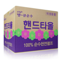 땡큐 천연펄프 핸드타올5000매, 2박스, 04_땡큐 순수천연펄프 핸드타올 4000매