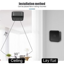 IOT 스마트홈 와이파이 무선 Tuya-스마트 라이프 와이파이 직비 인체 움직임 센서 모션 감지 동작 보안 PI, 01 ZigBee Version