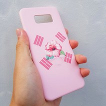 [무광]무궁화 태극기 핑크 스마트폰 케이스/폰케이스 기종 최신 Best LG 애플 노트 스마트폰 선물 갤럭시, 갤럭시10e, 선택옵션