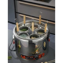 면 삶는 기계 스테인레스 주방 라멘 라면 온면기, 40D 3구(직경 16cm)