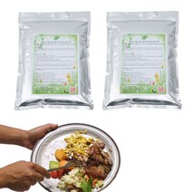 이엠하우스 EM 음식물 쓰레기 발효 촉진제 비료 2kg, 1kg × 2개
