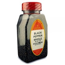 블랙 페퍼 홀 페퍼콘은 큰 병 향신료 허브 조미료 226.8g(8온스) 1147341