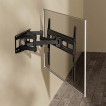 40~65인치 상하좌우조절 벽걸이브라켓 TV거치대 LG 삼성 스마트라 더함 대우루컴즈 인켈 필립스 호환, 40-70인치 (vesa 6000x400mm)