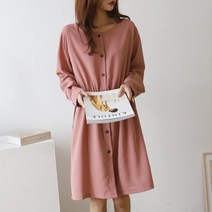 마롱패션 스트랩 솔리드 블랙 핑크 소라 여성 봄 여름 원피스