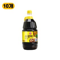 만능양념 집밥 업소용 소갈비 큰 양념 2.2kg 오뚜기, 10개
