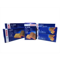 현대 싼타페 V6 가솔린/LPG 보쉬 정품 에어필터 A2064, 상세페이지 참조