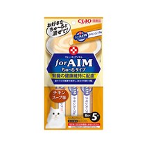 이나바 챠오 AIM 츄르 신장건강케어용 8g 5개입 고양이간식, CA-07 치킨스프