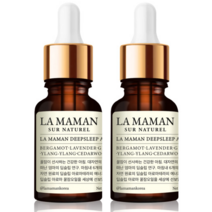 1+1 라마망 천연 아로마 에센셜 오일 100% 원액 10ml 18종 허브 테라피, 꿀잠 x 2개