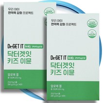 키즈이뮨 닥터겟잇 이뮨비타민 20gx14포x2박스
