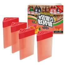 피치향 신발장 구석용 탈취제 4개입