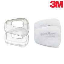 3M 5N11 5P71 501 양구형 정화통 리테이너 결합용 방진필터 (10EA), 10개, 03.501(10EA)