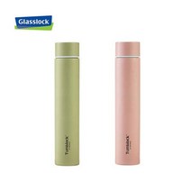 글라스락 스텐인레스 슬림 텀블러 220ml 보온보냉병, 핑크