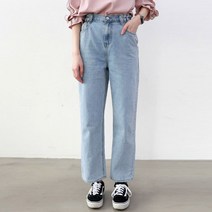 옆밴드 일자 청바지 편안한 착용감 빅사이즈 S~3XL 9590