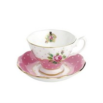 로얄알버트 치키핑크 커피잔 1인조 세트, 혼합색상, 4세트