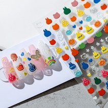 [디비투] 3D입체 네일스티커 모음(30종디자인), #7