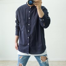 차이나 루즈핏 오버핏 린넨셔츠 빅사이즈남방 6컬러