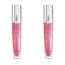 로레알 Loreal Paris 루즈 시그니처 플럼프 립글로스 406 Amplify 2개