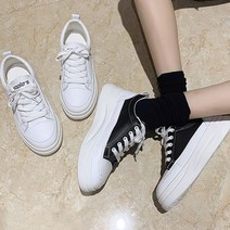 여자 대학생 스니커즈 트렌디한 운동화 키높이신발 EVE