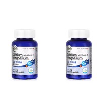 엔플러스 칼슘 마그네슘 & 비타민D 1 300mg x 90정 x 2병 코스트코 가성비 영양제 [블리스하이]