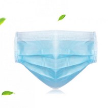 야외활동 장시간착용 소프트이어밴드 마스크 비말차단입체마스크 중국산마스크, 일회용마스크 블루 (7,987개)